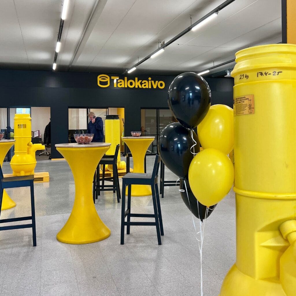 Talokaivo - avajaiset